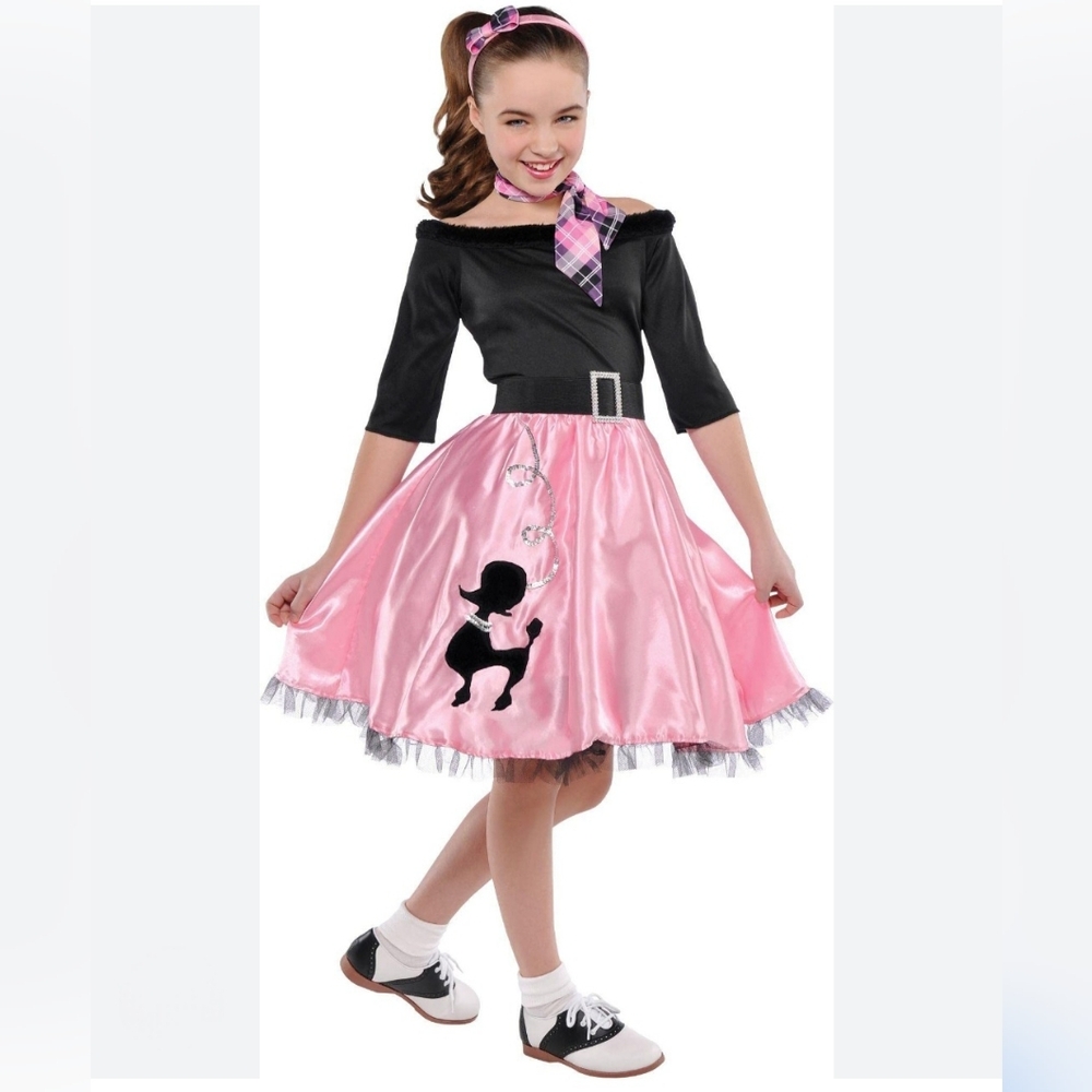 Miss Sock Hop Costume Girls